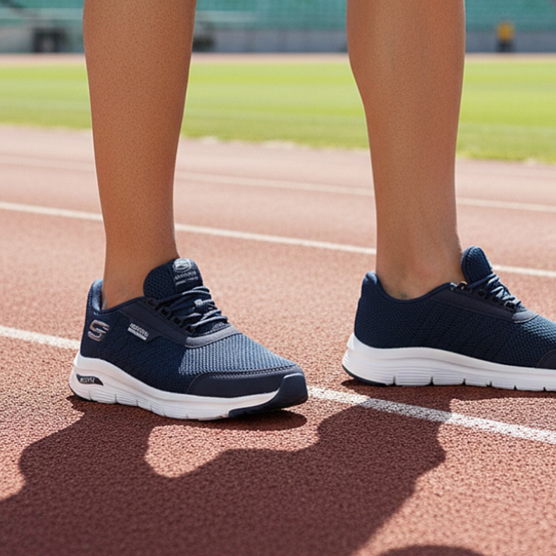 کفش ورزشی مردانه اسکچرز مدل Quantum -سرمه ای